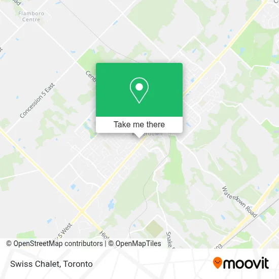 Swiss Chalet map