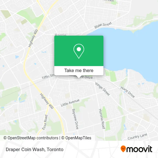 Draper Coin Wash map