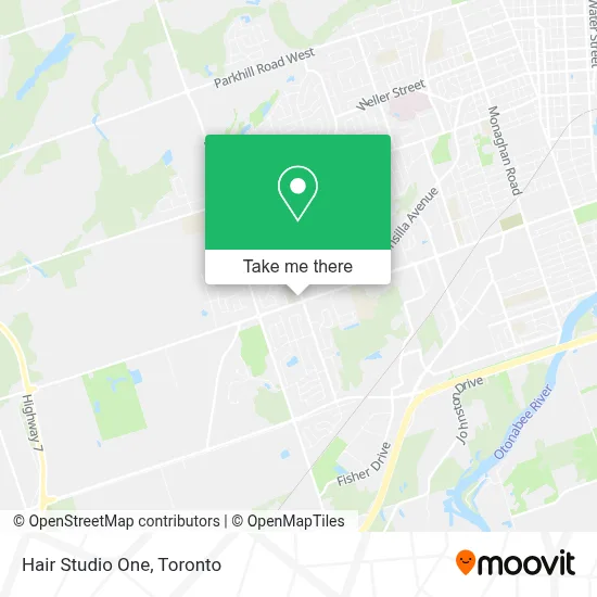 Hair Studio One map
