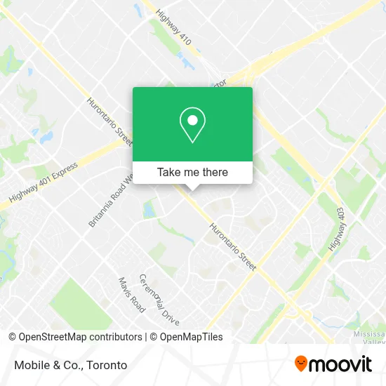 Mobile & Co. map