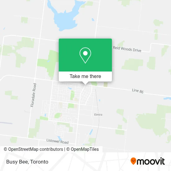Busy Bee map
