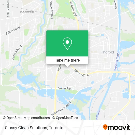 Classy Clean Solutions map
