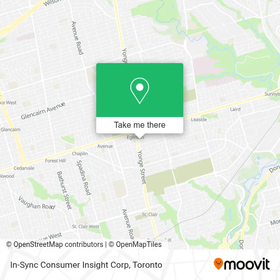 In-Sync Consumer Insight Corp map
