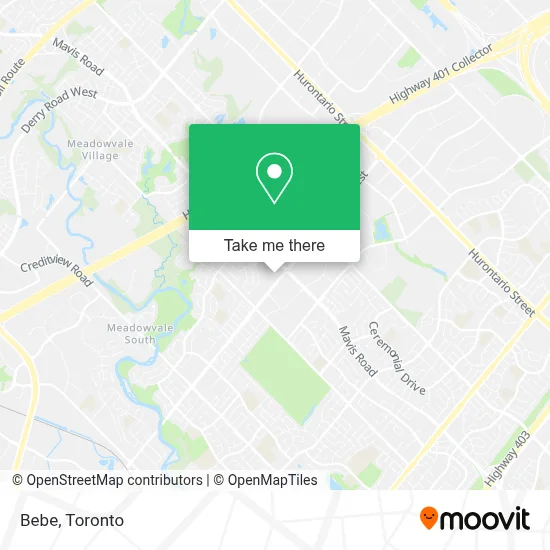 Bebe map