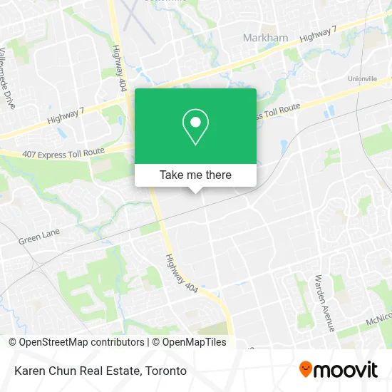 Karen Chun Real Estate map