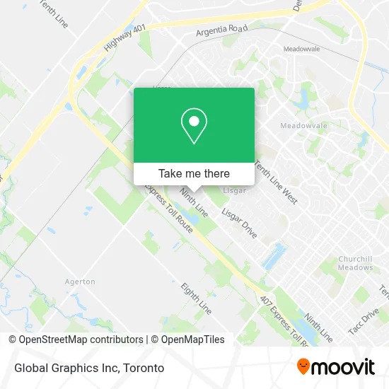 Global Graphics Inc map
