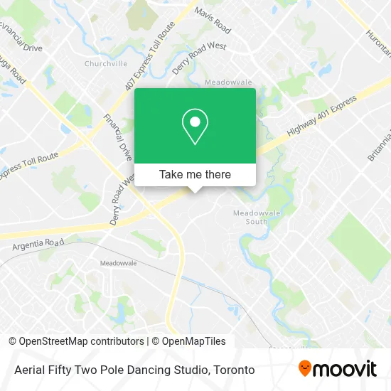Aerial Fifty Two Pole Dancing Studio map