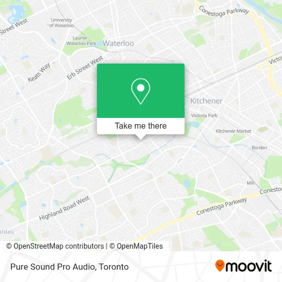 Pure Sound Pro Audio map