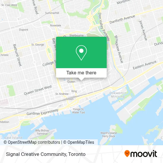 Signal Creative Community map