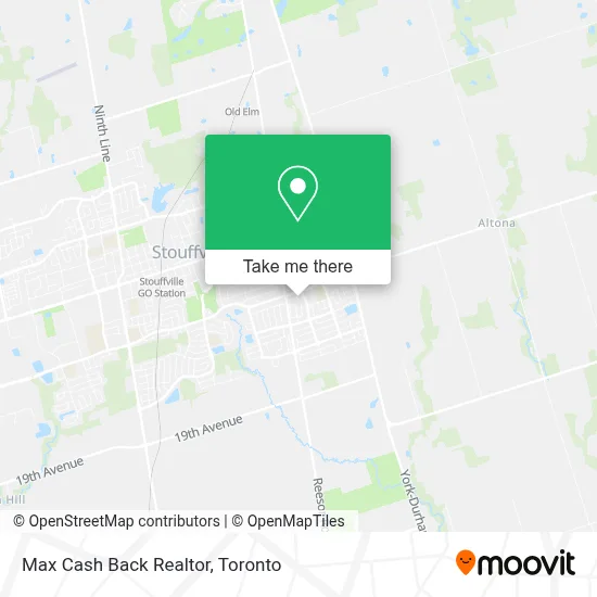 Max Cash Back Realtor map