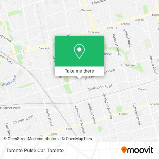 Toronto Pulse Cpr map