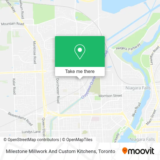 Milestone Millwork And Custom Kitchens map