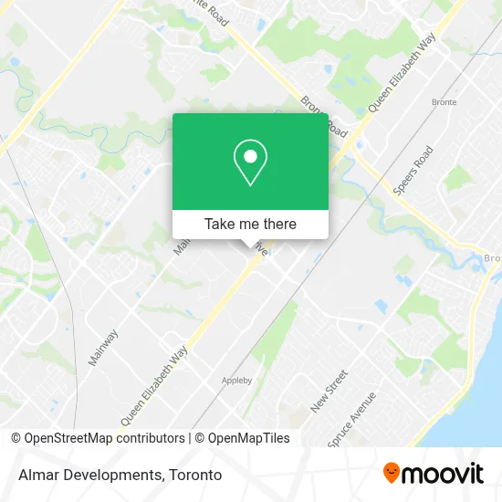 Almar Developments map