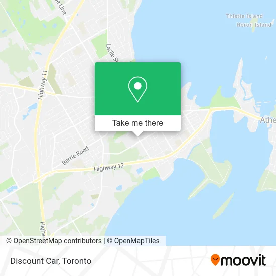 Discount Car map