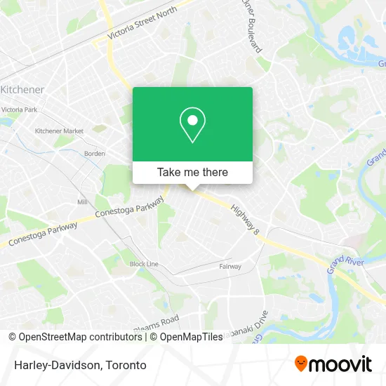 Harley-Davidson map