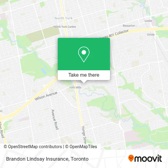 Brandon Lindsay Insurance map