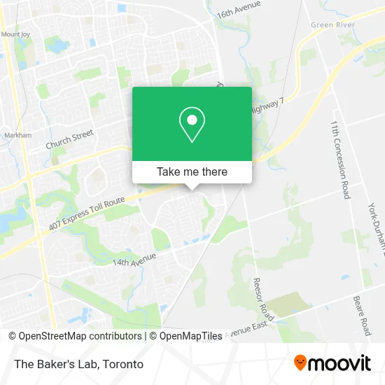 The Baker's Lab map