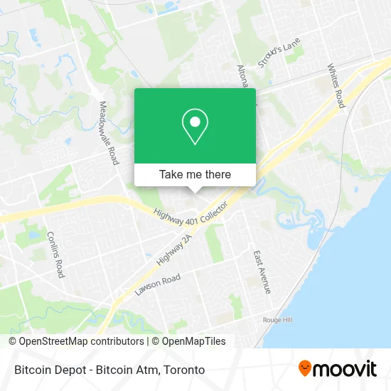Bitcoin Depot - Bitcoin Atm map