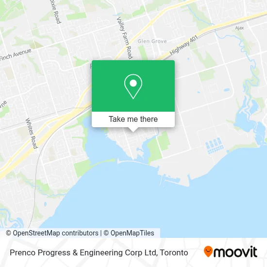 Prenco Progress & Engineering Corp Ltd map