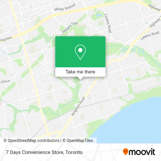 7 Days Convenience Store map