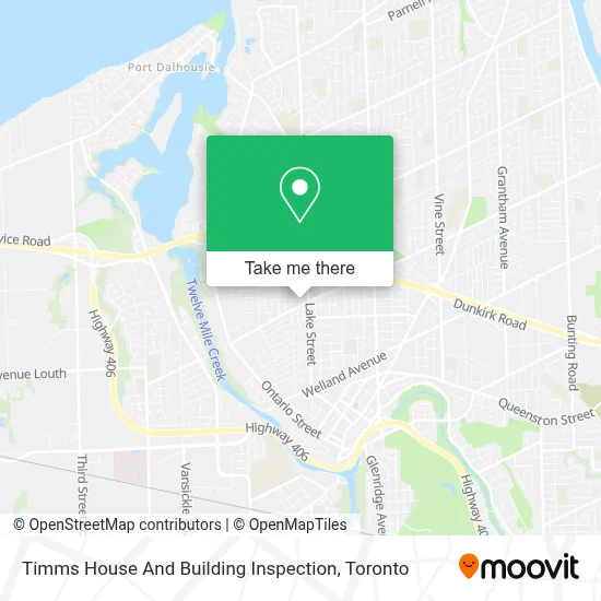 Timms House And Building Inspection map