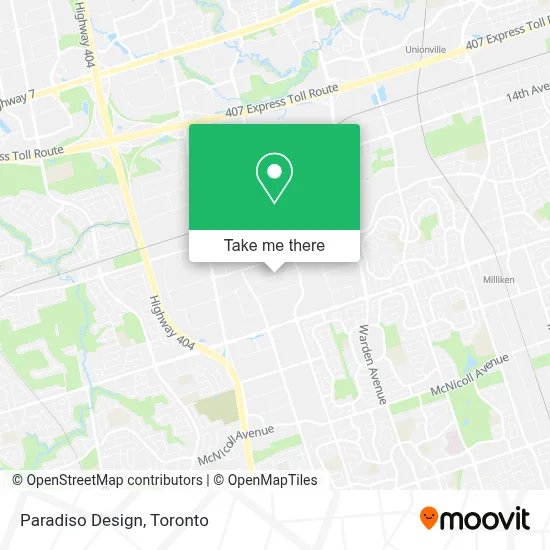 Paradiso Design map