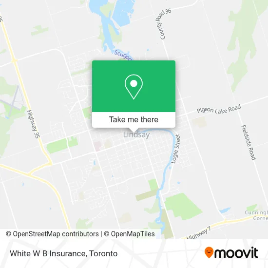 White W B Insurance map