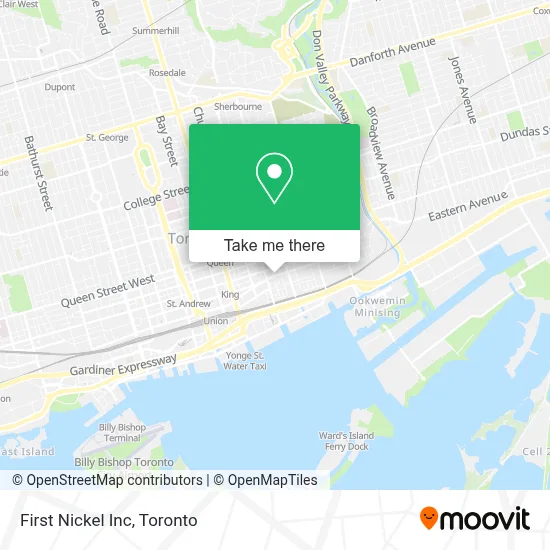 First Nickel Inc map