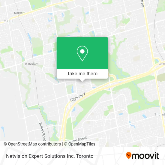 Netvision Expert Solutions Inc map