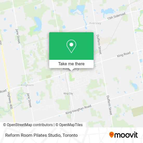 Reform Room Pilates Studio map