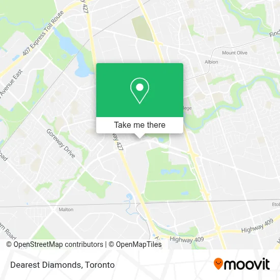 Dearest Diamonds map