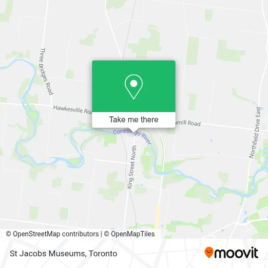 St Jacobs Museums map