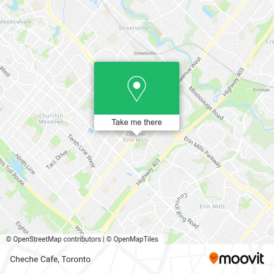 Cheche Cafe map