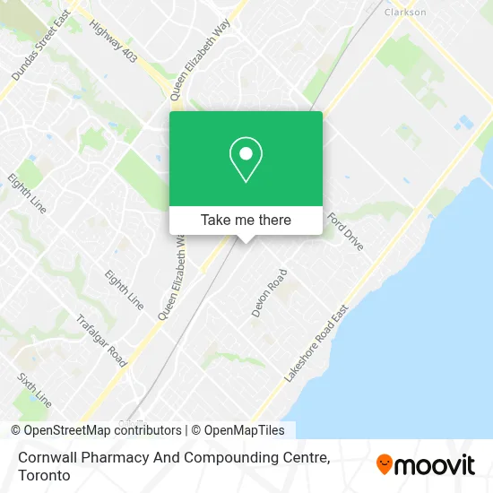 Cornwall Pharmacy And Compounding Centre map