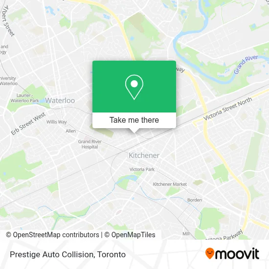 Prestige Auto Collision map
