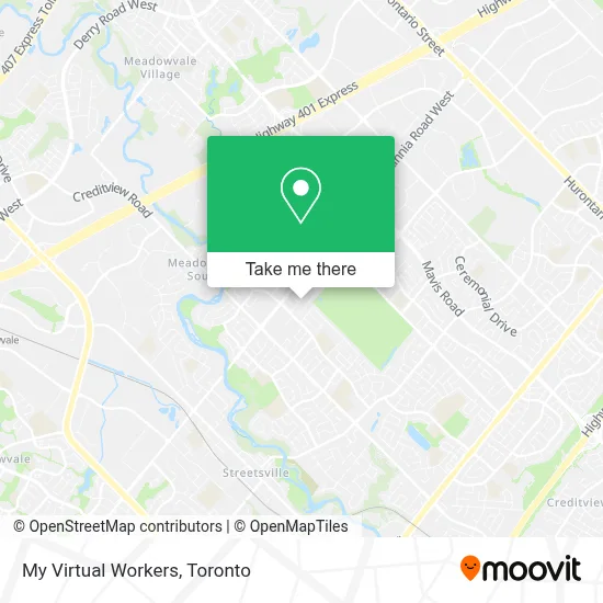 My Virtual Workers map
