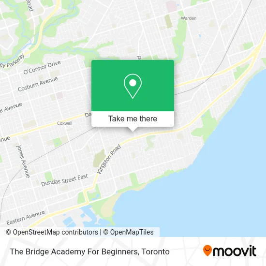 The Bridge Academy For Beginners map