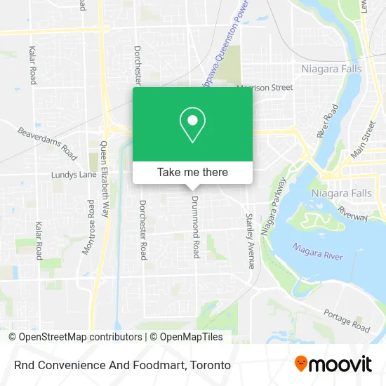 Rnd Convenience And Foodmart map
