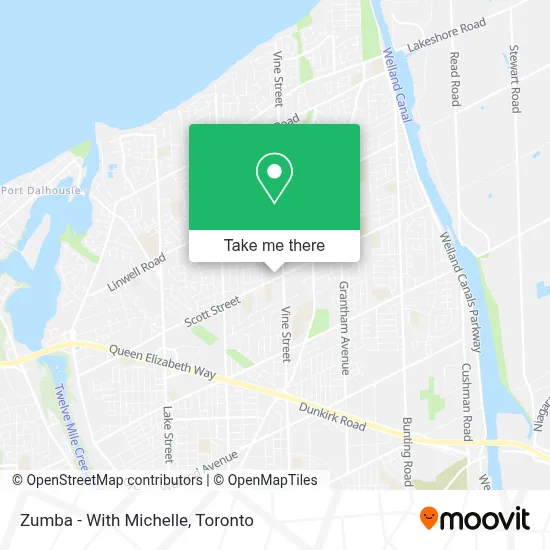 Zumba -  With Michelle map