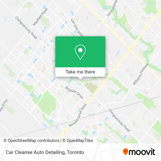 Car Cleanse Auto Detailing map