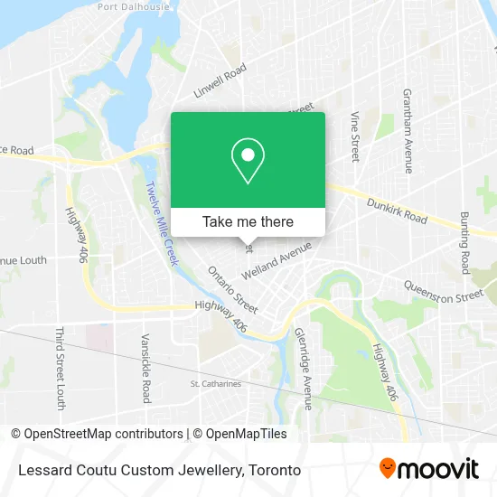 Lessard Coutu Custom Jewellery map