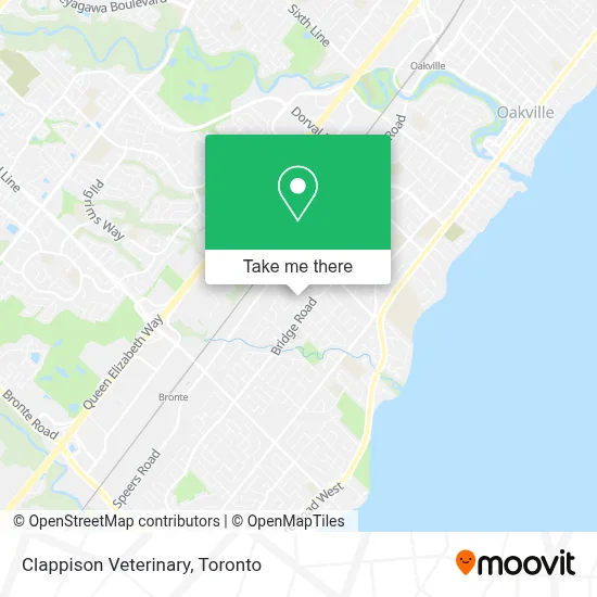 Clappison Veterinary map