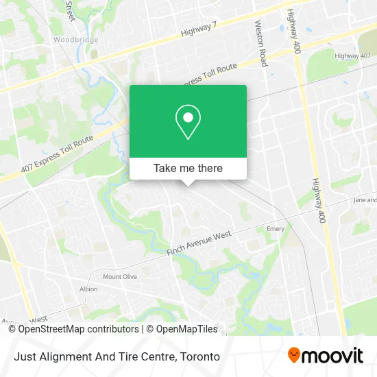 Just Alignment And Tire Centre map