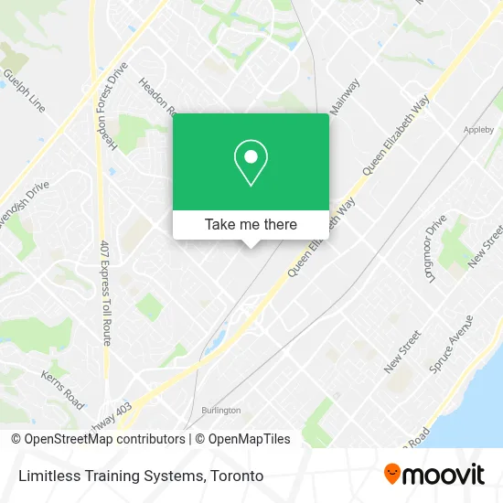 Limitless Training Systems map