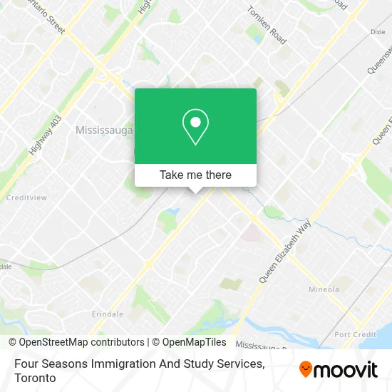 Four Seasons Immigration And Study Services map