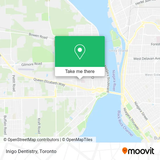 Inigo Dentistry map