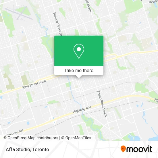Affa Studio map