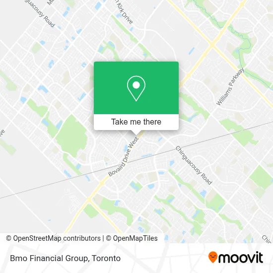 Bmo Financial Group map