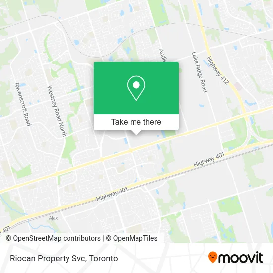 Riocan Property Svc plan