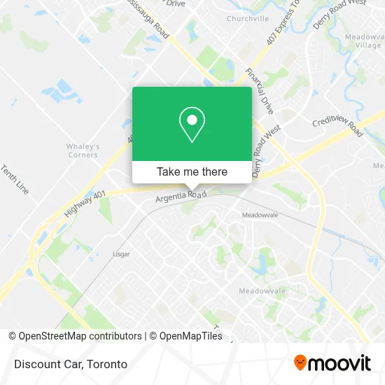 Discount Car map